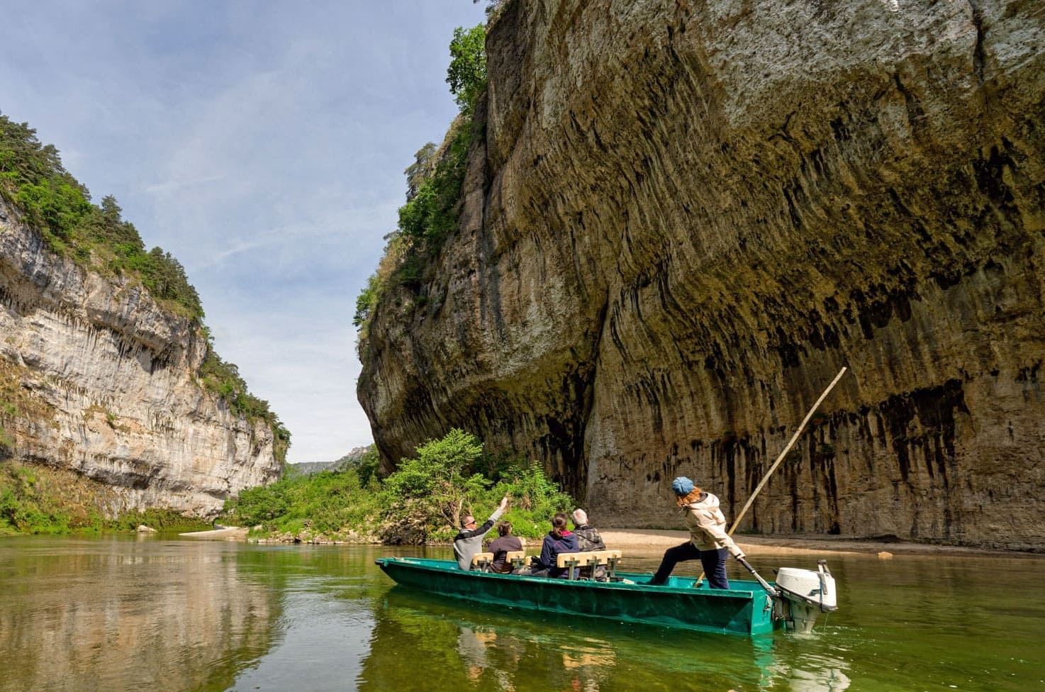 Les bateliers des Gorges du Tarn © Jean-Sébastien Caron